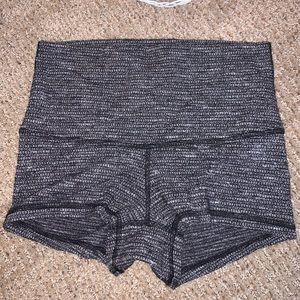 Tight High rise Lululemon running shorts